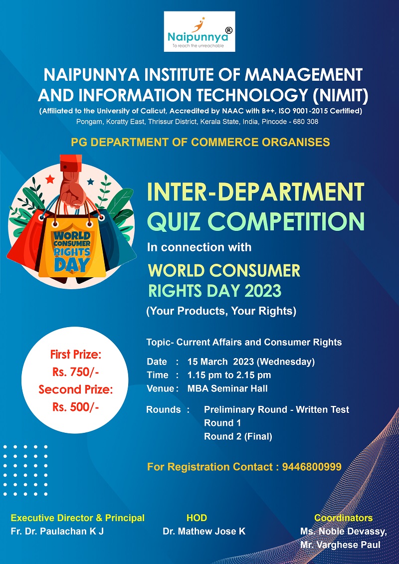 Quiz Competition Naipunnya Institute Of Management And Information