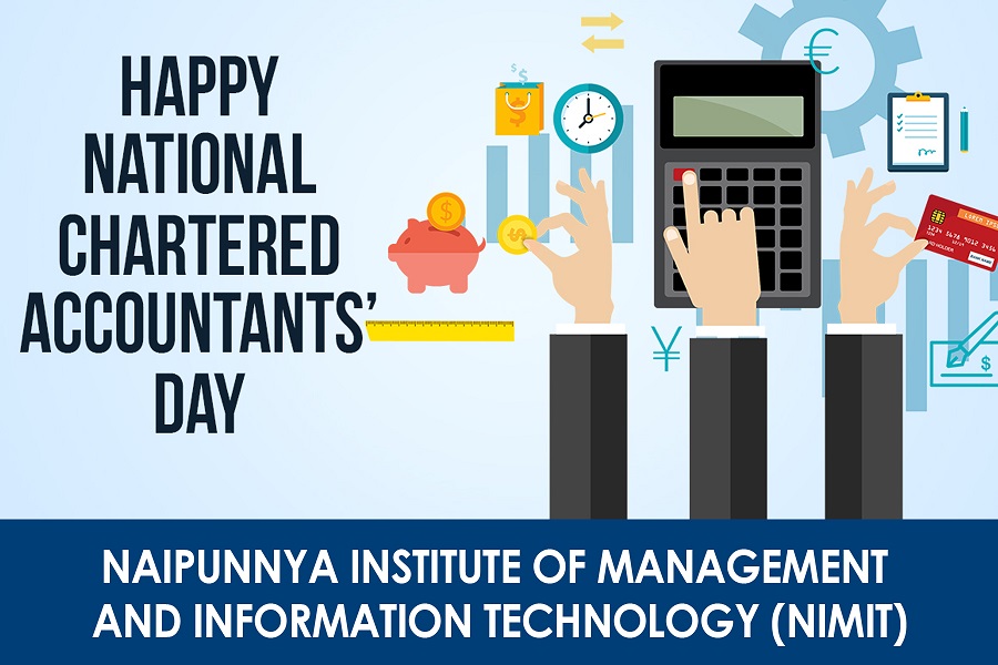 Happy National Chartered Accountants Day Naipunnya Institute of