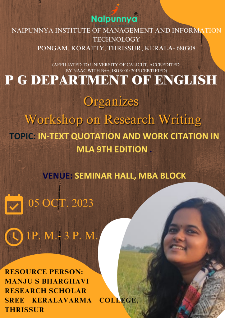 research writing workshop